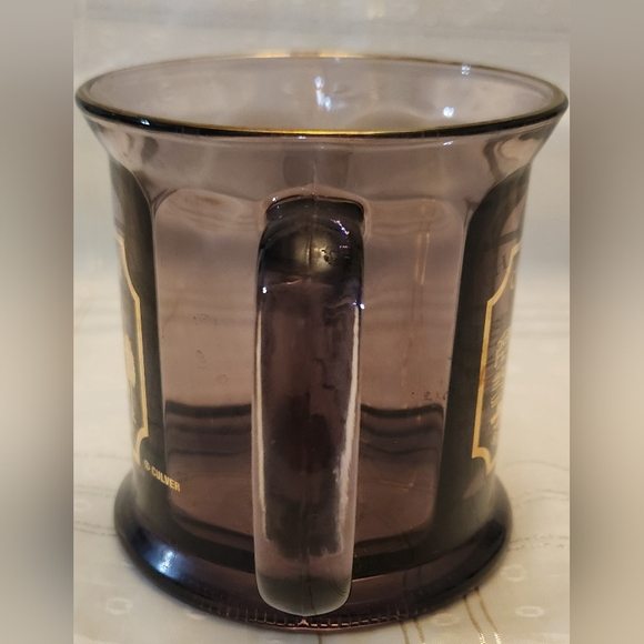 Culver 22K Gold Charleston South Carolina Souvenir Cranberry Glass Mug - Picture 5 of 12